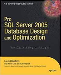 Image of Pro SQL Server 2005 Database Design and Optimization