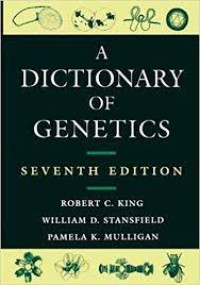 Image of A Dictionary of Genetics