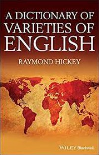 Image of A dictionary of varieties of English