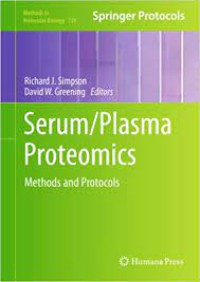 Image of Serum/Plasma Proteomics: Methods and Protocols