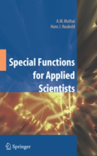 Image of Special Functions for Applied Scientists