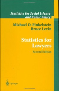 Image of Statistics for Lawyers