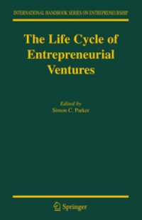 Image of The Life Cycle of Entrepreneurial Ventures (International Handbook Series on Entrepreneurship)