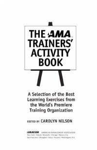 Image of The AMA Trainers Activity Book
