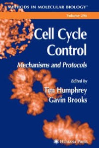 Image of Cell Cycle Control : Mechanisms and Protocols
