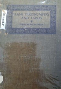 Image of Plane Trigonometry And Tables