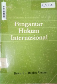 Image of Pengantar Hukum Internasional