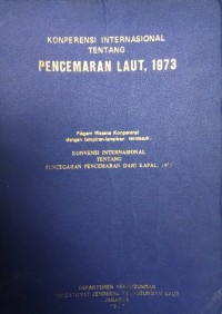 Image of konferensi Internasional Tentang Pencemaran Laut 1973