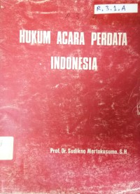 Image of Hukum Acara Perdata Indonesia