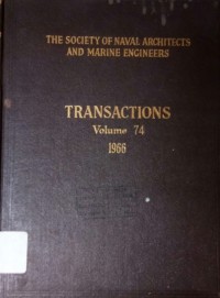 Image of The Society Of Naval Engineers : Transactions Vol. 74