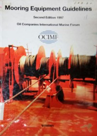 Image of Mooring Equipment Guidelines Second Edition 1997