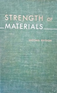 Image of Strength Of Materials Second Edition