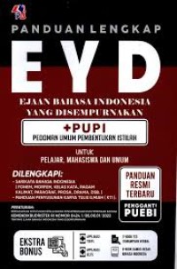 Image of Panduan Lengkap EYD : Ejaan Bahasa Indonesia yang Disempurnakan