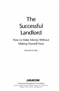 Image of The Successful Landlord